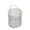 Anysizebasket Round Wire Mesh Basket: 8Dia. x 8H, 304 SS, 3/16 Rod Frame, Mesh: 2 x .063 TMT-080RND080-C02S - alternate 1